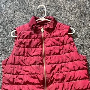 Michael Kors Burgundy Outerwear